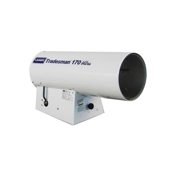 L.B. White L.B. White Propane Portable Forced Air Gas Heater W/ Diagnostics, 170000 BTU Tradesman 170 Ultra - main